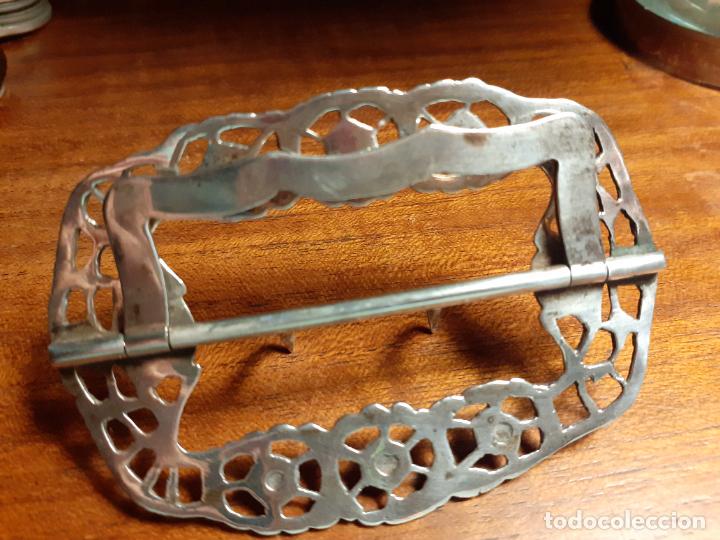 Antig&uuml;edades: Hebilla de plata inglesa - Foto 3
