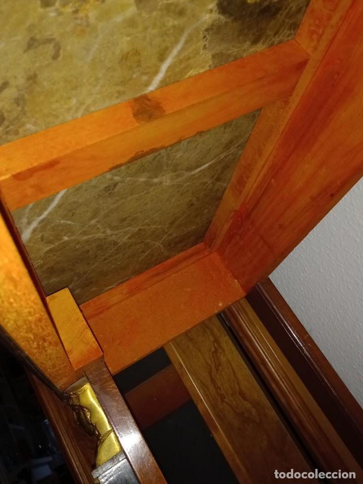 Antig&uuml;edades: Consola Imperio con m&aacute;rmol - Foto 13