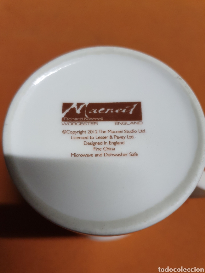 Antig&uuml;edades: Taza Porcelana - Foto 2