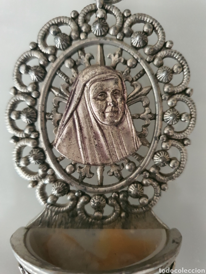 Antig&uuml;edades: antigua benditera religiosa . - Foto 2