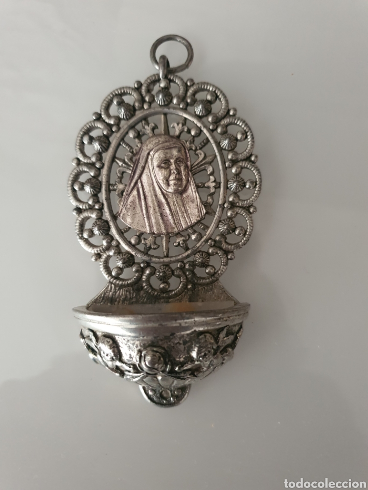 Antig&uuml;edades: antigua benditera religiosa . - Foto 1