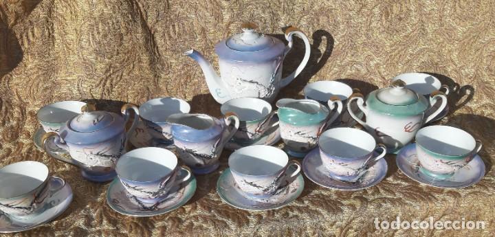 Antig&uuml;edades: Juego de caf&eacute; Japon&eacute;s - Foto 1