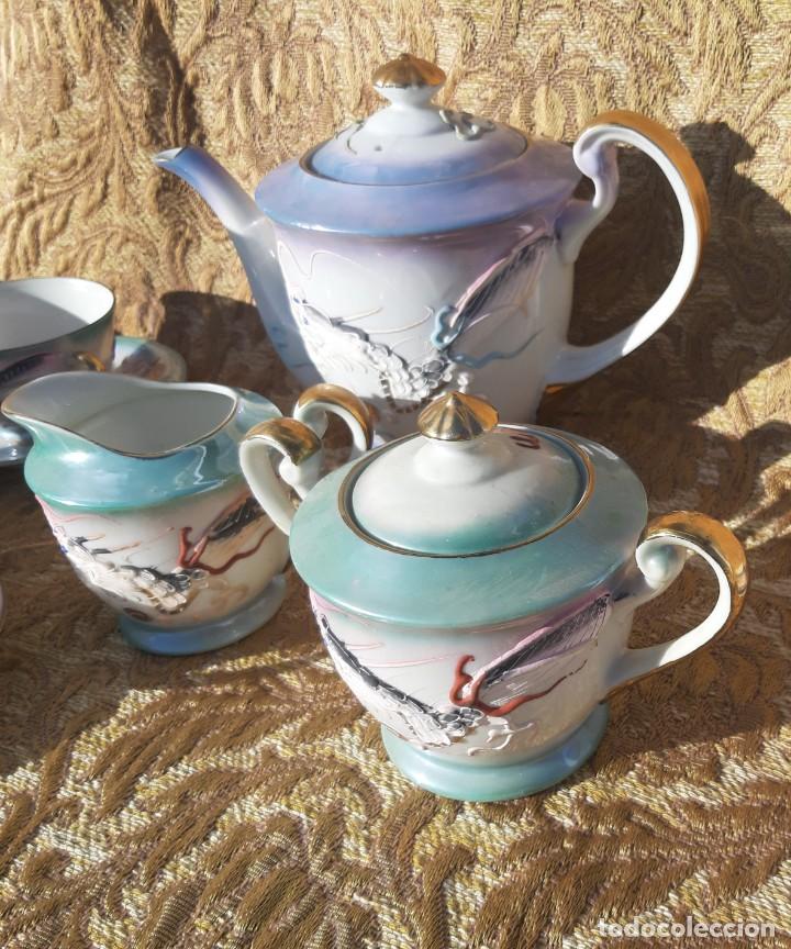 Antig&uuml;edades: Juego de caf&eacute; Japon&eacute;s - Foto 3