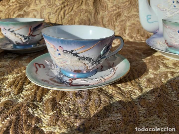 Antig&uuml;edades: Juego de caf&eacute; Japon&eacute;s - Foto 4