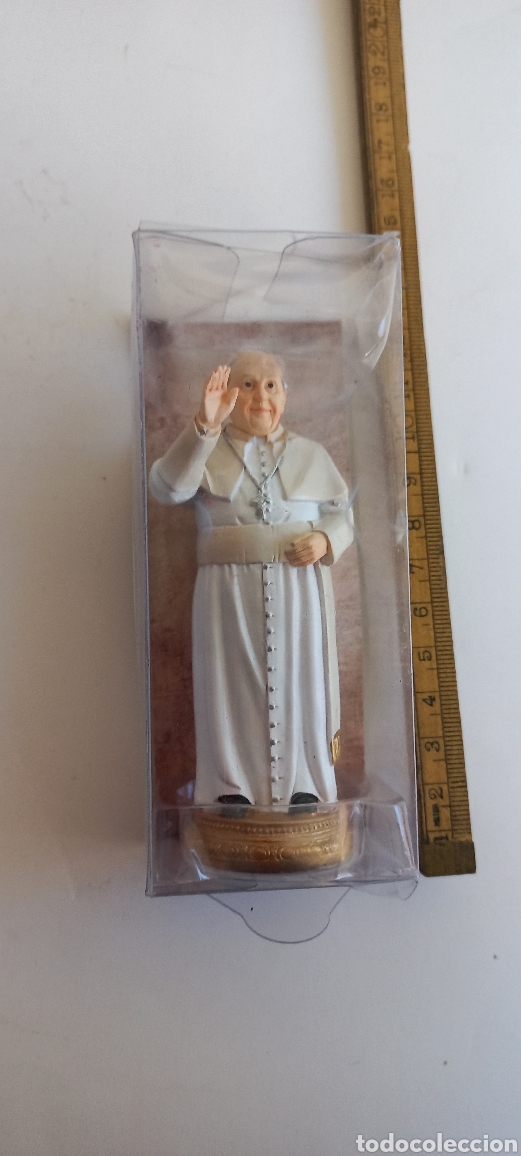 Antig&uuml;edades: FIGURA. PAPA FRANCISCO. 10 CM - Foto 2