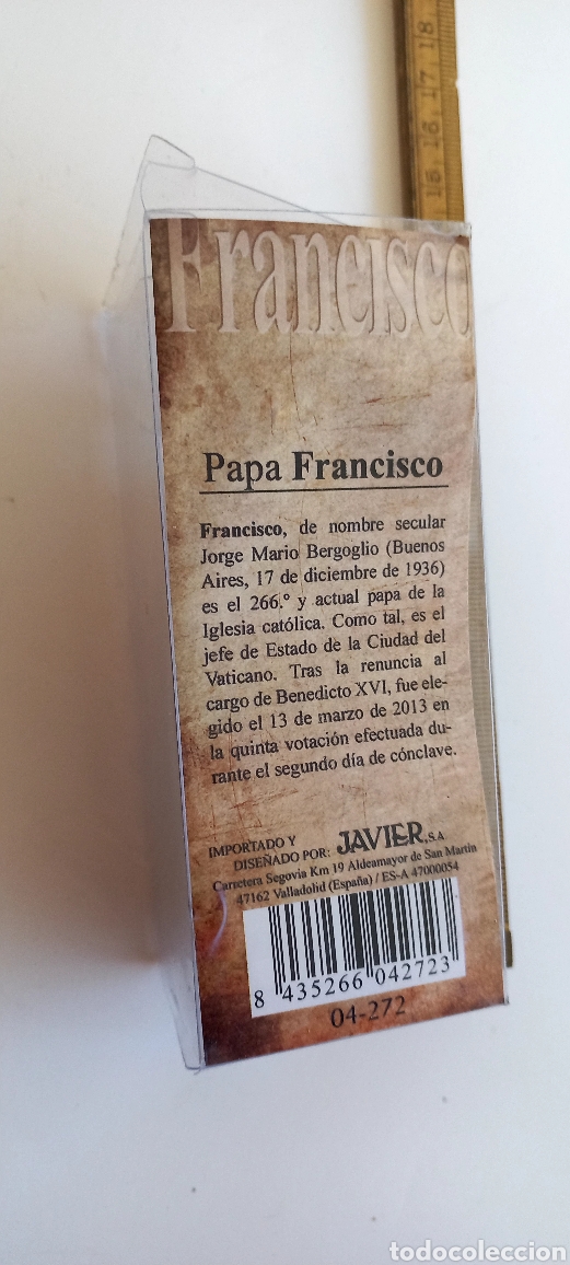 Antig&uuml;edades: FIGURA. PAPA FRANCISCO. 10 CM - Foto 5