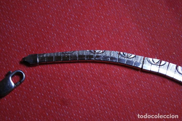 Antig&uuml;edades: COLLAR DE PLATA de ley. - Foto 5