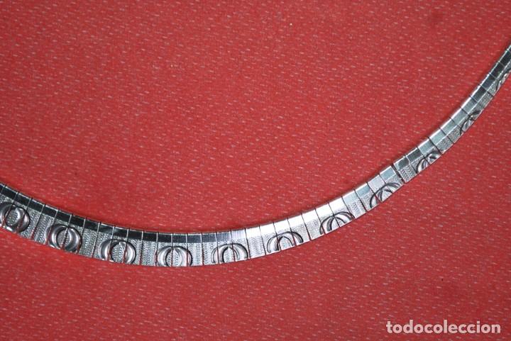 Antig&uuml;edades: COLLAR DE PLATA de ley. - Foto 7