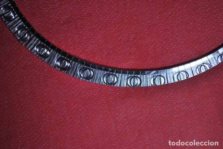 Antig&uuml;edades: COLLAR DE PLATA de ley. - Foto 8