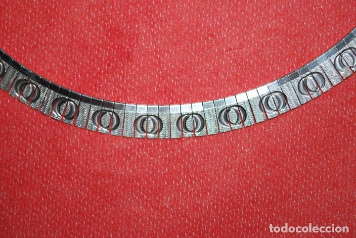 Antig&uuml;edades: COLLAR DE PLATA de ley. - Foto 11