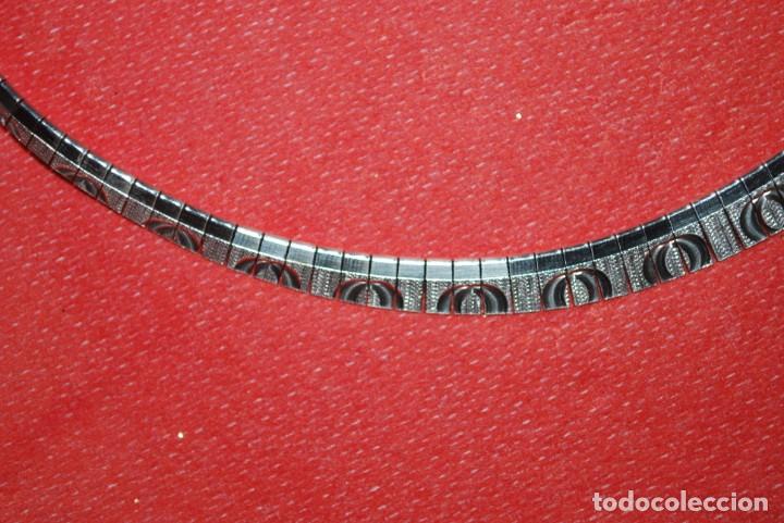 Antig&uuml;edades: COLLAR DE PLATA de ley. - Foto 14