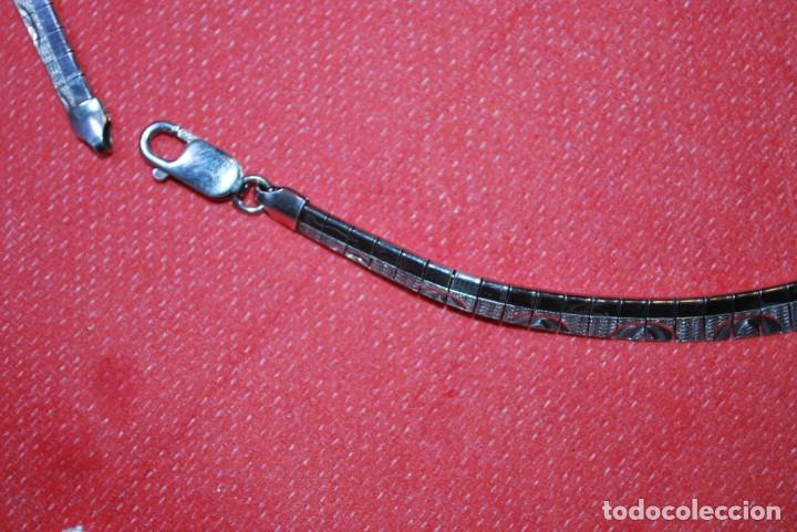 Antig&uuml;edades: COLLAR DE PLATA de ley. - Foto 15