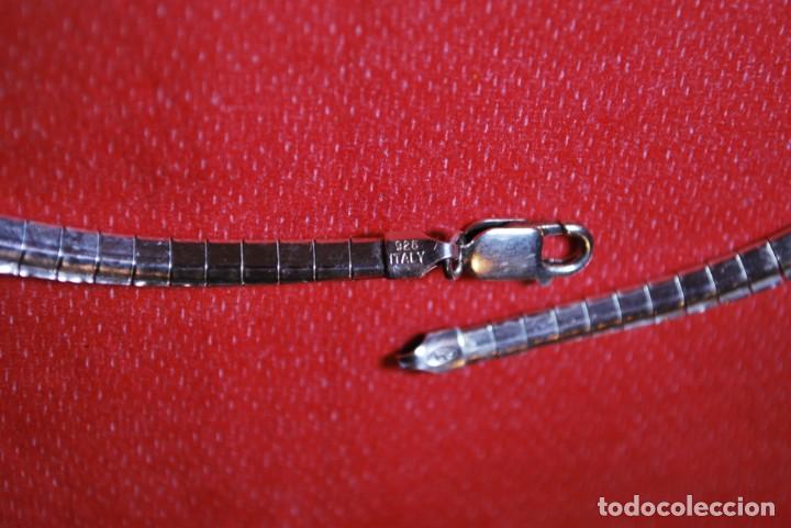 Antig&uuml;edades: COLLAR DE PLATA de ley. - Foto 16