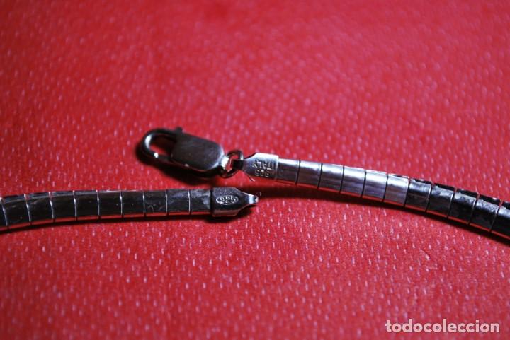 Antig&uuml;edades: COLLAR DE PLATA de ley. - Foto 19