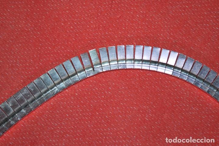Antig&uuml;edades: COLLAR DE PLATA de ley. - Foto 23