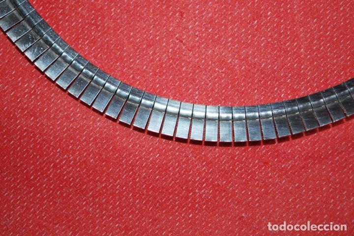 Antig&uuml;edades: COLLAR DE PLATA de ley. - Foto 24