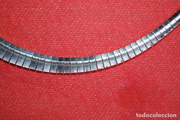 Antig&uuml;edades: COLLAR DE PLATA de ley. - Foto 25