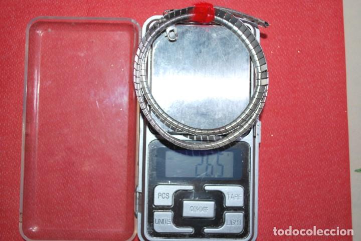Antig&uuml;edades: COLLAR DE PLATA de ley. - Foto 27