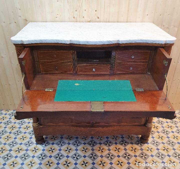 Antig&uuml;edades: COMODA SECRETER S.XIX - Foto 6