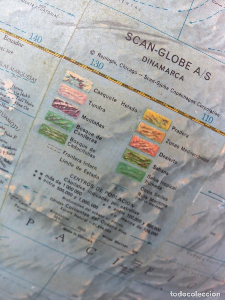 Antig&uuml;edades: Globo terr&aacute;queo SCAN GLOBE A/S Dinamarca - Foto 7