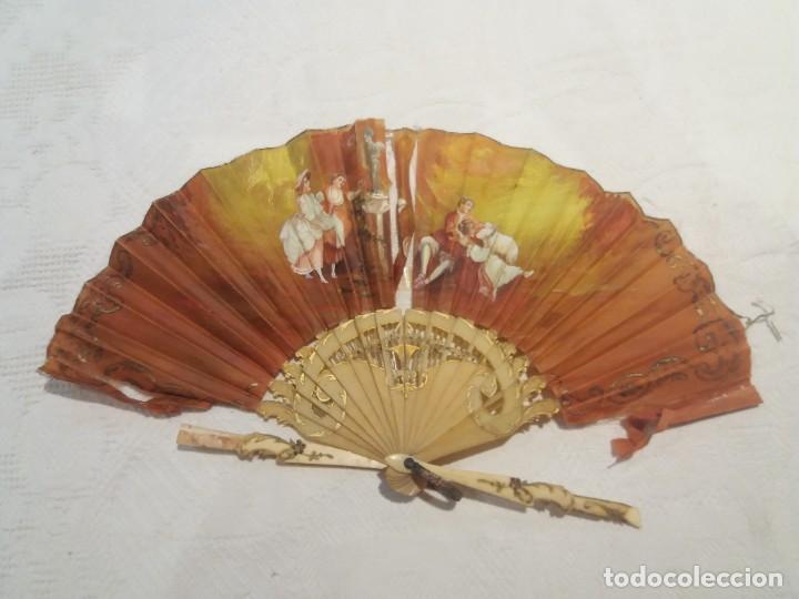 Antig&uuml;edades: Antiguo abanico para restaurar 20 cm - Foto 1