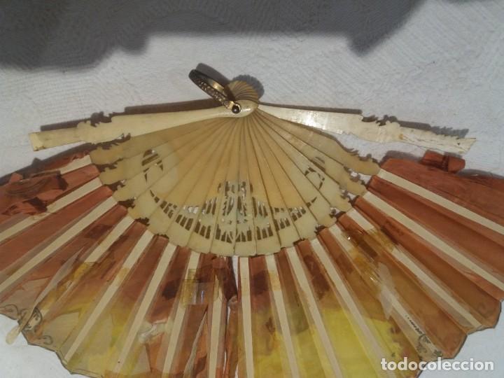 Antig&uuml;edades: Antiguo abanico para restaurar 20 cm - Foto 3