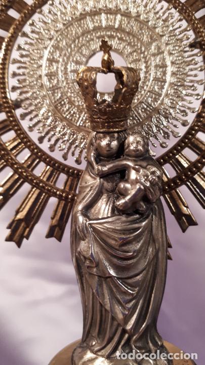 Antig&uuml;edades: Virgen del Pilar de plata - Foto 5