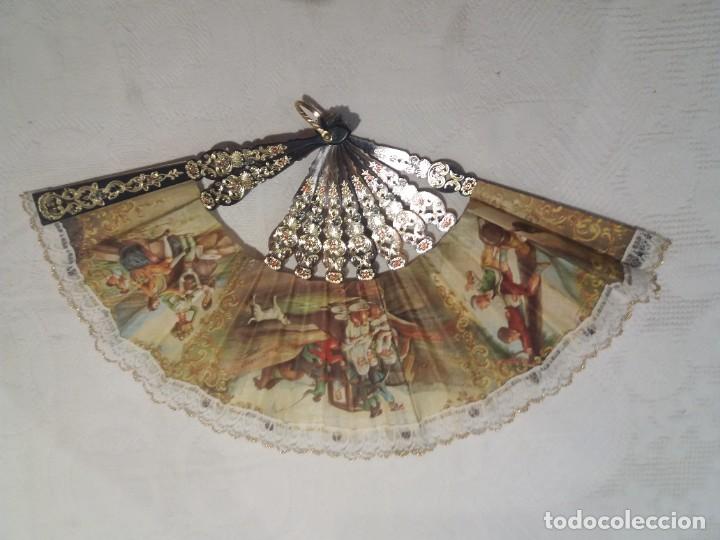 Antig&uuml;edades: Antiguo abanico, 24 cm - Foto 2