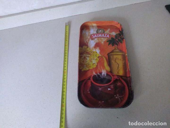 Antig&uuml;edades: Antigua bandeja caf&eacute;s Saimaza - Foto 1