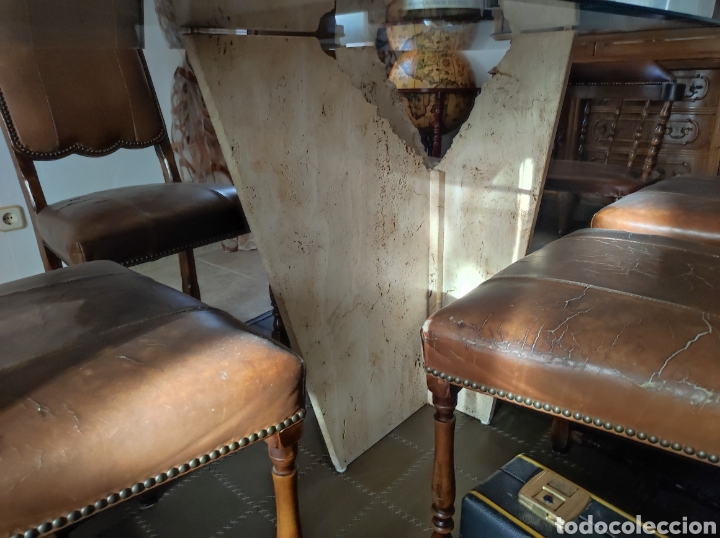 Antig&uuml;edades: Conjunto de 6 sillas - Foto 4
