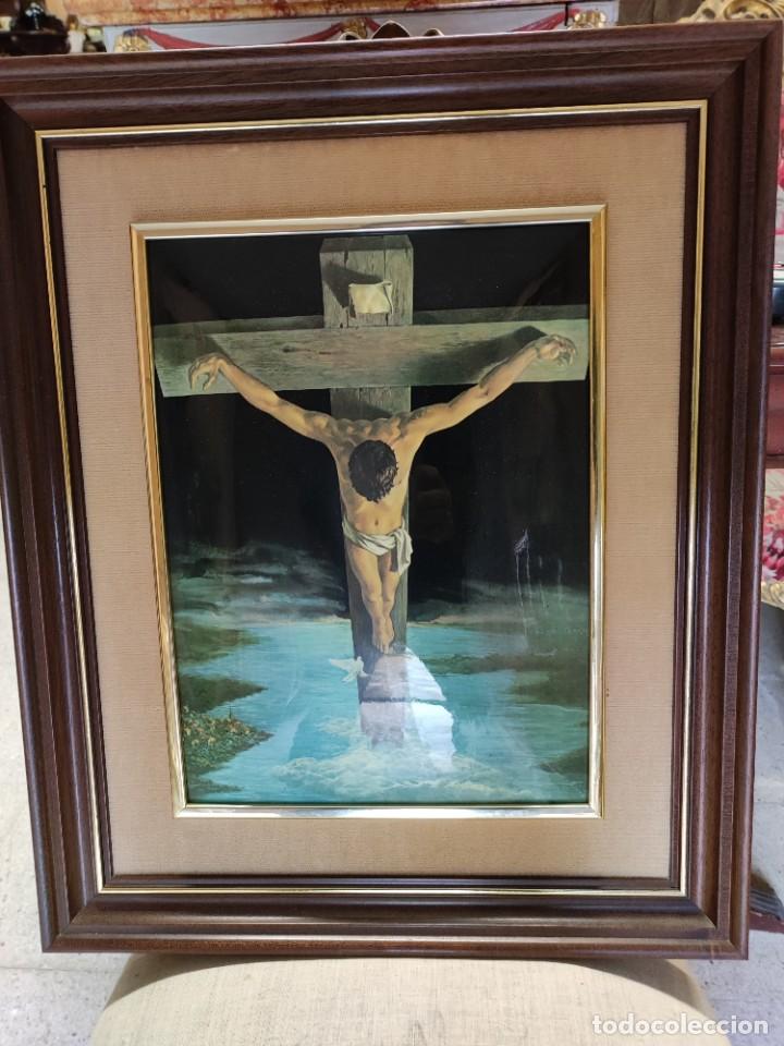 Antig&uuml;edades: Cristo enmarcado - Foto 1