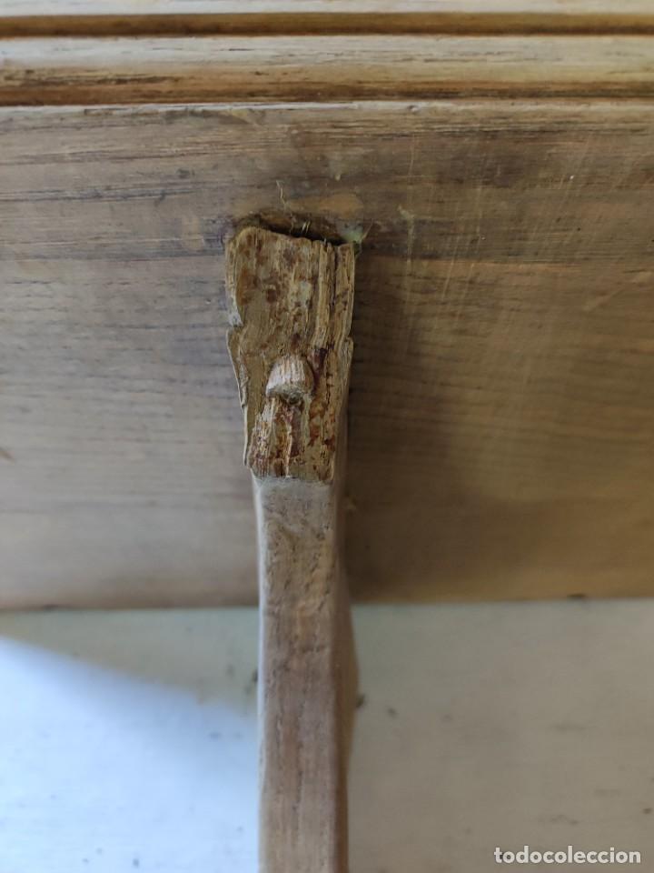 Antig&uuml;edades: Repisa madera casta&ntilde;o - Foto 2