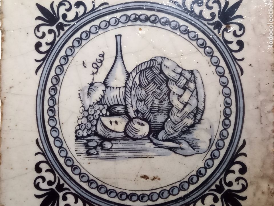 Antig&uuml;edades: Azulejo antiguo. - Foto 2
