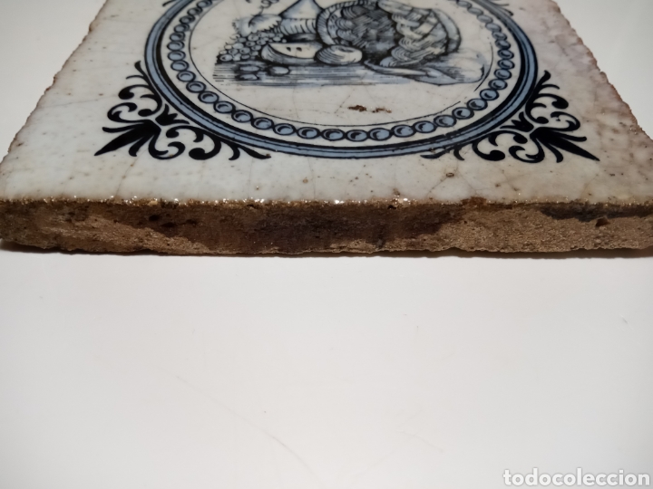 Antig&uuml;edades: Azulejo antiguo. - Foto 3