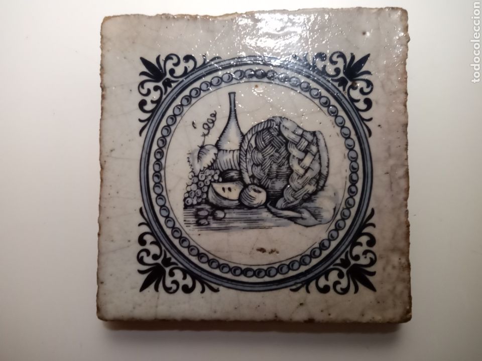 Antig&uuml;edades: Azulejo antiguo. - Foto 1
