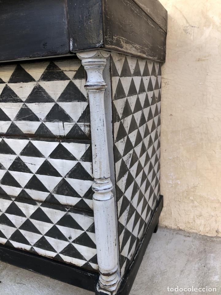 Antig&uuml;edades: Antigua Cajonera Imperio - Foto 6