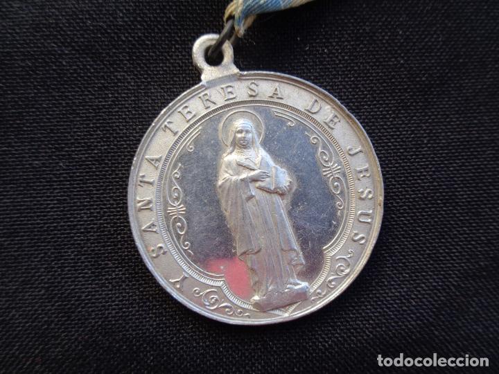 Antig&uuml;edades: LOTE ESCAPULARIO 1877 Y MEDALLAS - Foto 5
