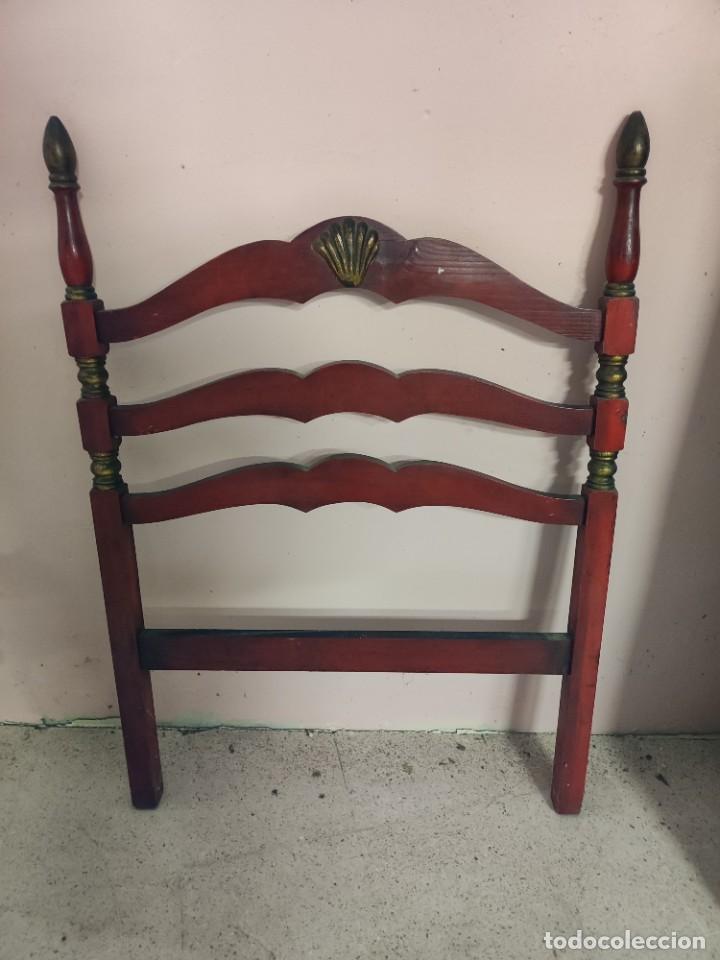 Antig&uuml;edades: Cabecero de cama de 81cm - Foto 1