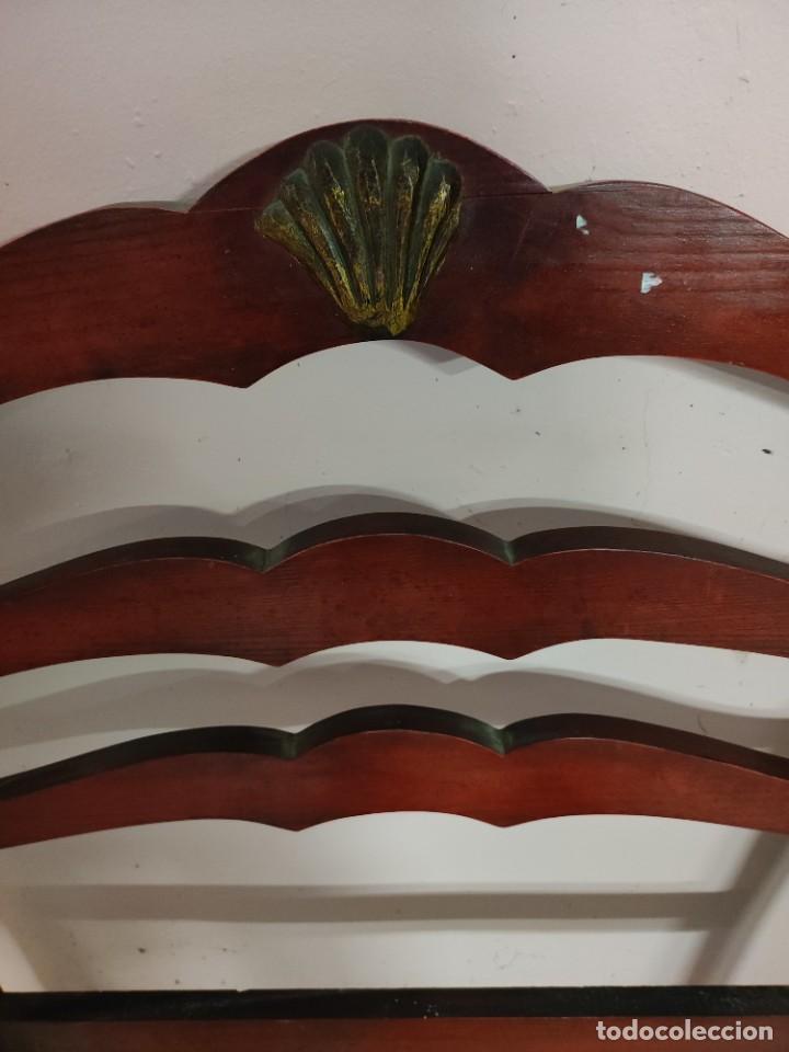 Antig&uuml;edades: Cabecero de cama de 81cm - Foto 3
