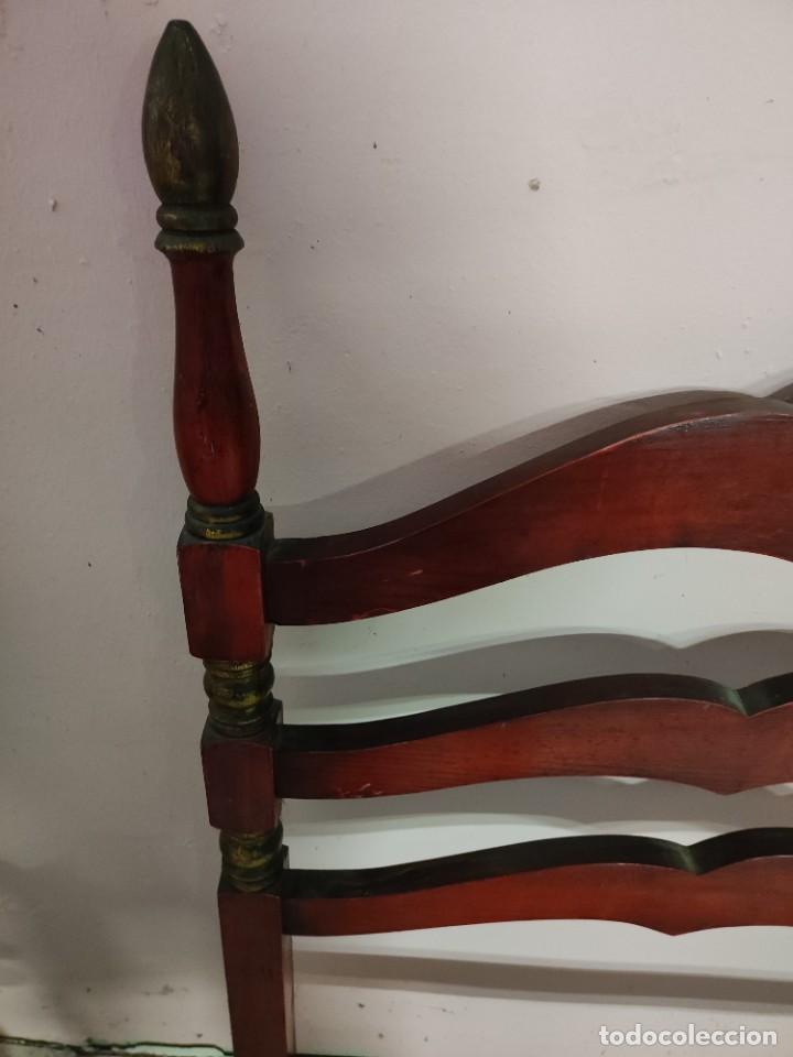 Antig&uuml;edades: Cabecero de cama de 81cm - Foto 4