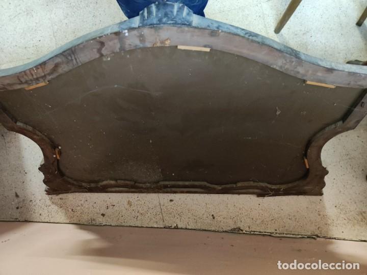 Antig&uuml;edades: Espejo luna bisel antiguo - Foto 5