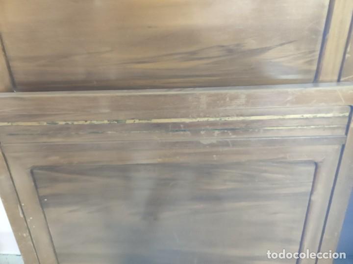 Antig&uuml;edades: Cama completa con sus largueros - Foto 4