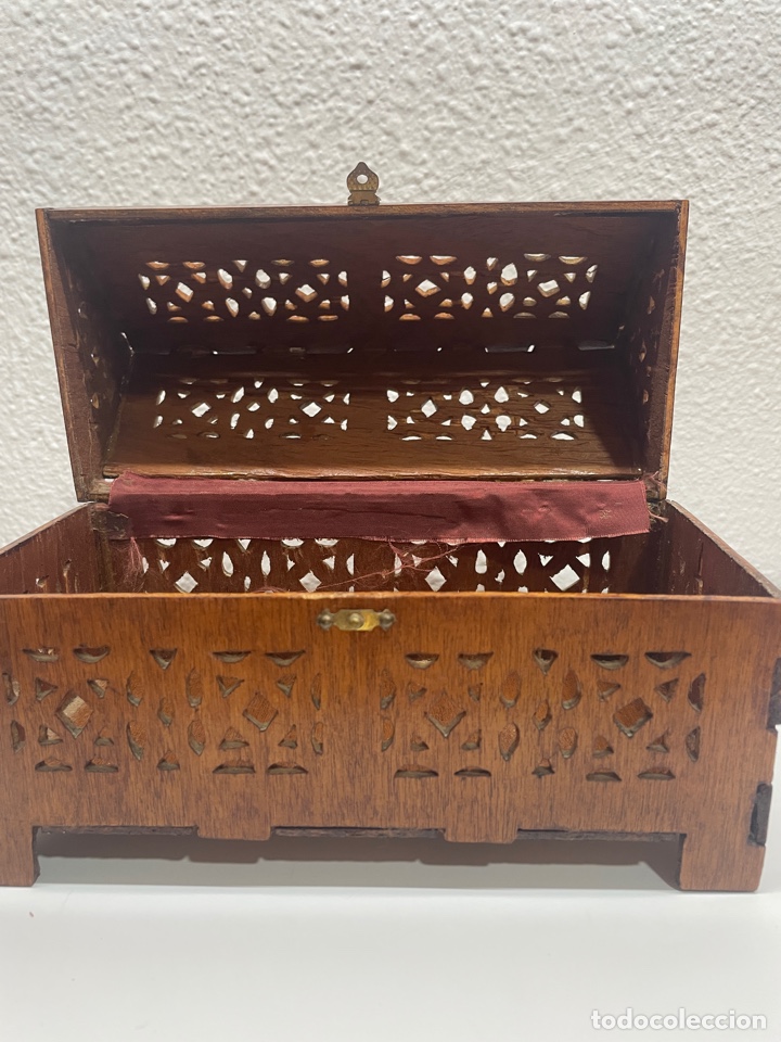 Antig&uuml;edades: CAJA MADERA CALADA - Foto 2