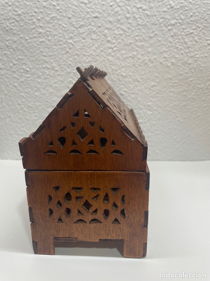 Antig&uuml;edades: CAJA MADERA CALADA - Foto 4