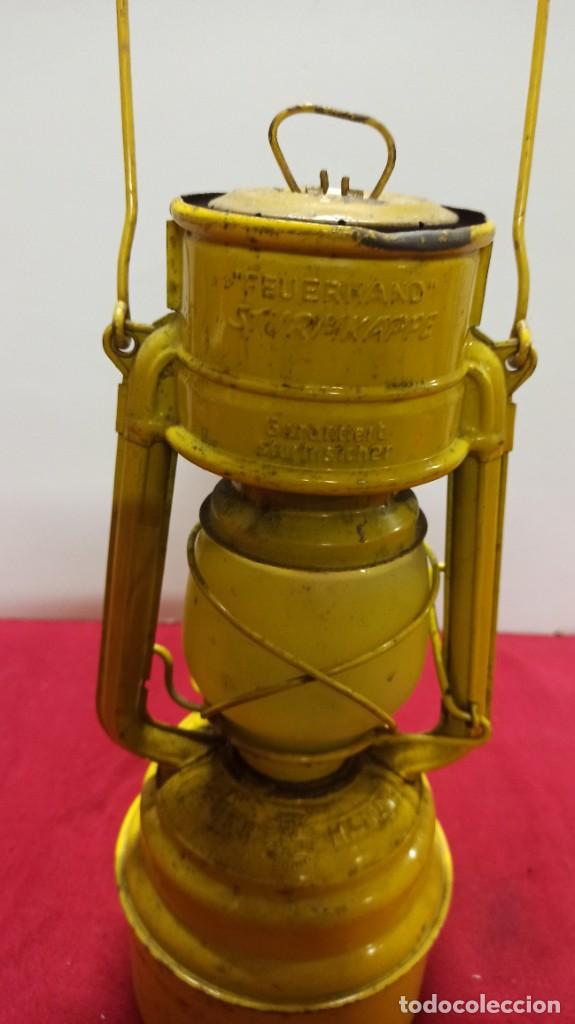 Antig&uuml;edades: Antiguo farol de obras publicas Alem&aacute;n. - Foto 1