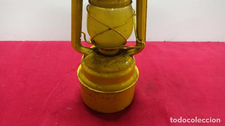 Antig&uuml;edades: Antiguo farol de obras publicas Alem&aacute;n. - Foto 5