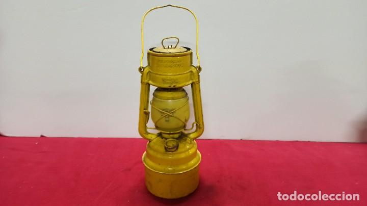 Antig&uuml;edades: Antiguo farol de obras publicas Alem&aacute;n. - Foto 7