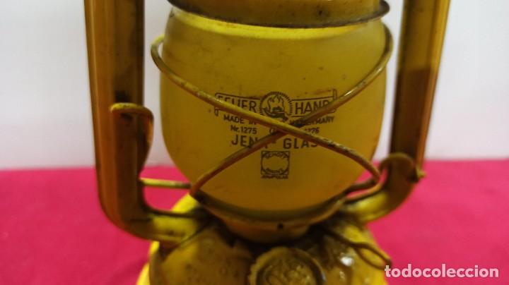 Antig&uuml;edades: Antiguo farol de obras publicas Alem&aacute;n. - Foto 8
