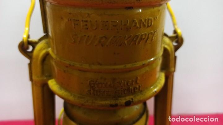 Antig&uuml;edades: Antiguo farol de obras publicas Alem&aacute;n. - Foto 9