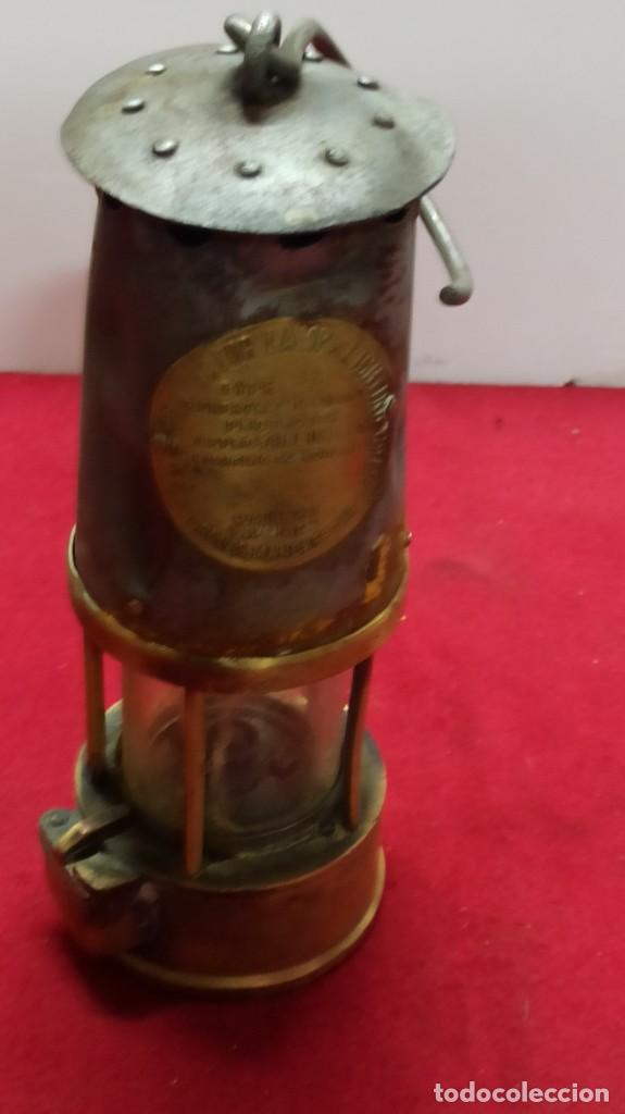 Antig&uuml;edades: FAROL CANDIL LAMPARA MINA - Foto 6